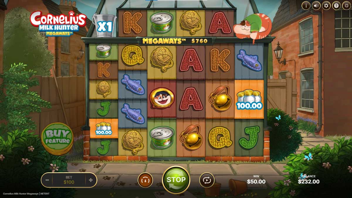 Cornelius Milk Hunter Megaways slot machine game